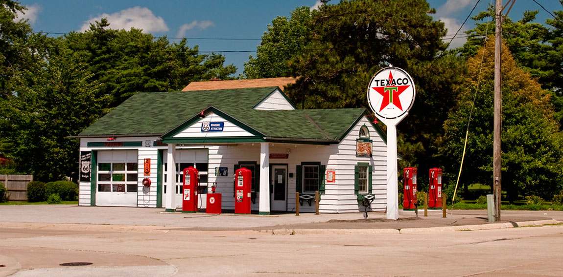 Ambler's Texaco Station