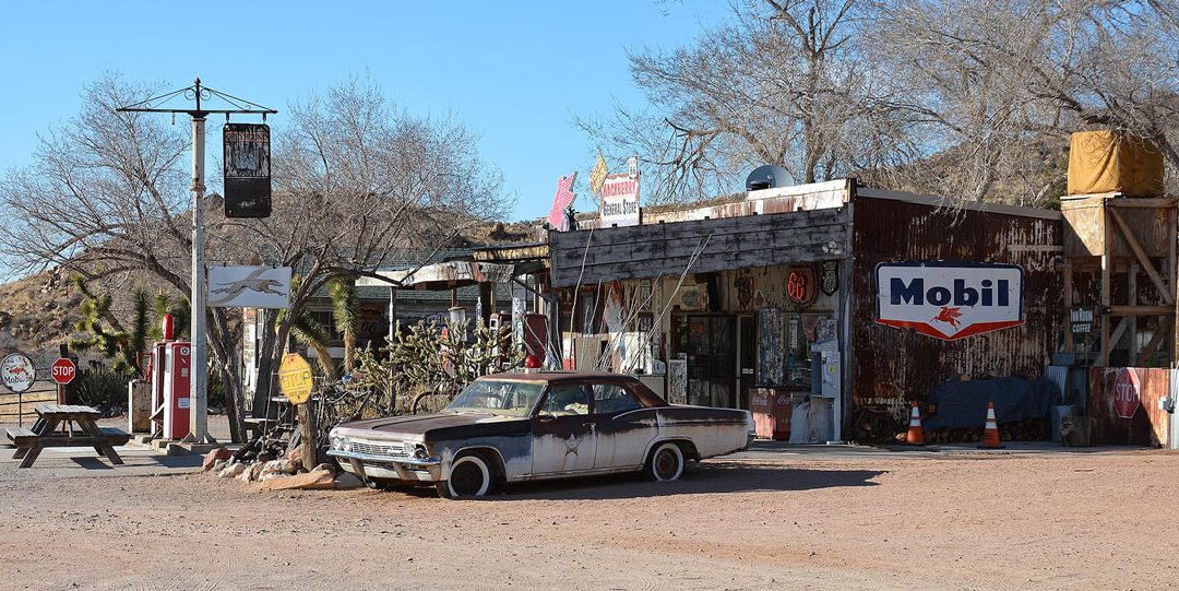 ARIZONA (7) : De Seligman a Kingman. Km 3.209