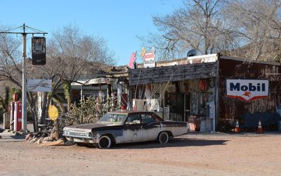 ARIZONA (7) : De Seligman a Kingman. Km 3.209