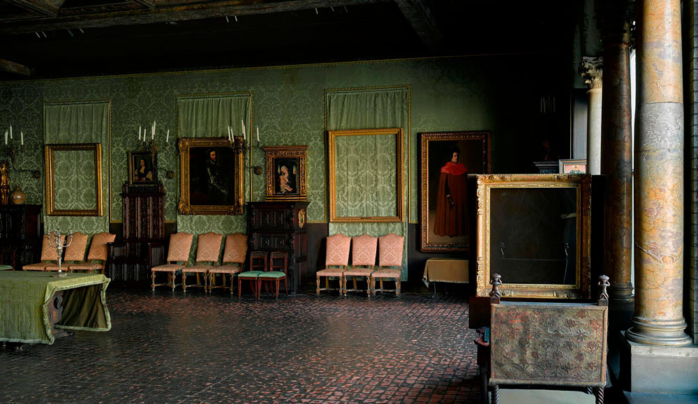 Isabella Stewart Gardner Museum Dutch_Room_After_Theft