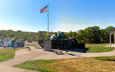 MISSOURI (6):  St. Robert / Waynesville / Gascozark / Hazelgreen. Km 800