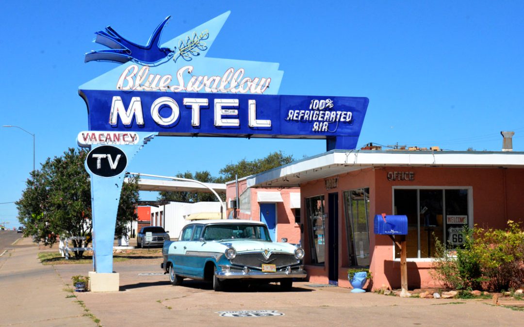 La Ruta 66 en Nuevo México : Tucumcari y los pueblos fantasma entre Endee y Cuervo – Km 2.092