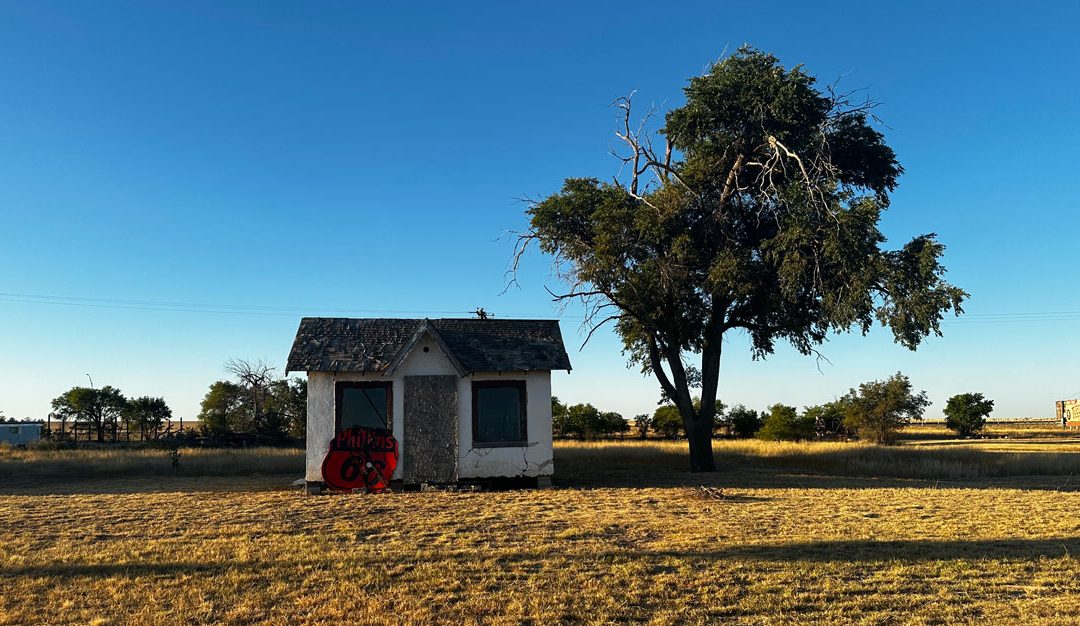 La Ruta 66 en Texas: Vega y Adrian ( Midpoint ) – Km 1.922