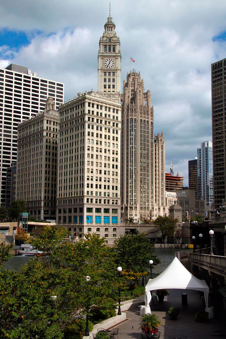 Chicago-Wrigley-Building-y-la-Chicago-Tribune-Tower